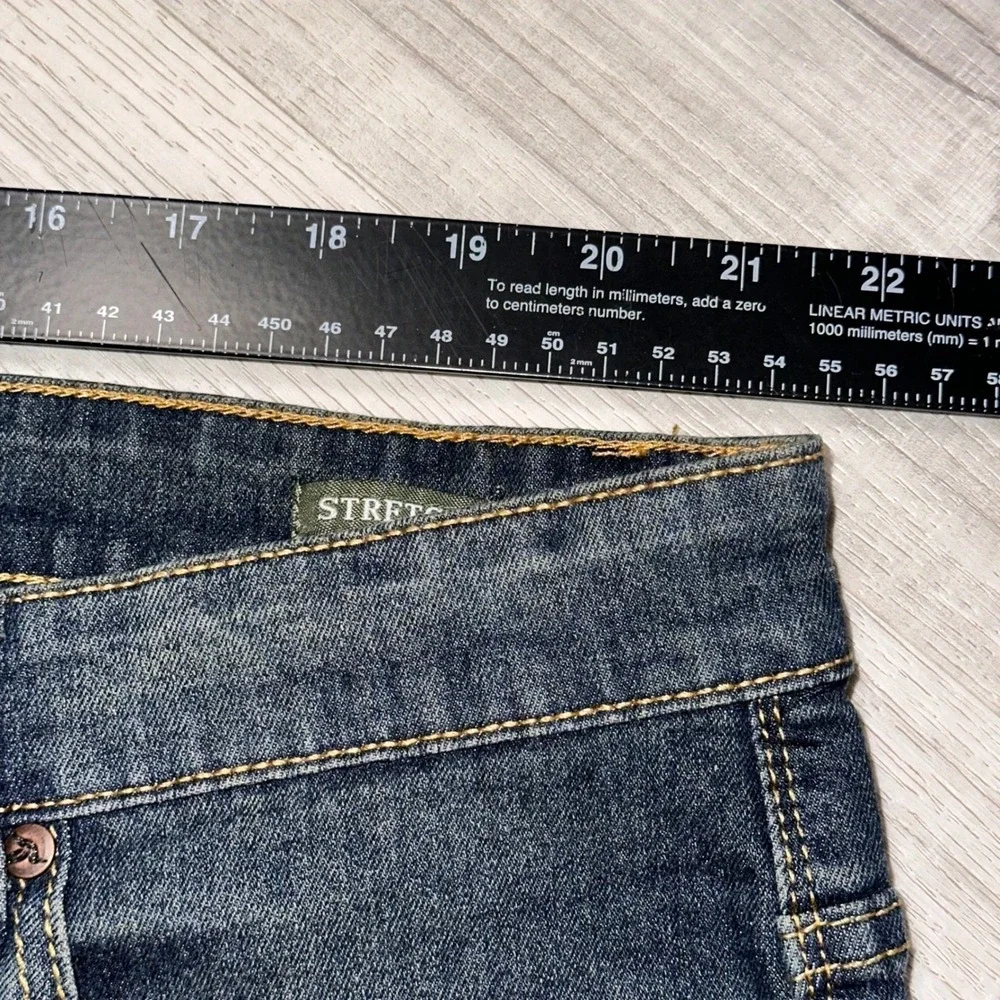 Smith Mills Denim Jeans Men's Size‎ 44x32 Straight Leg Blue Stretch